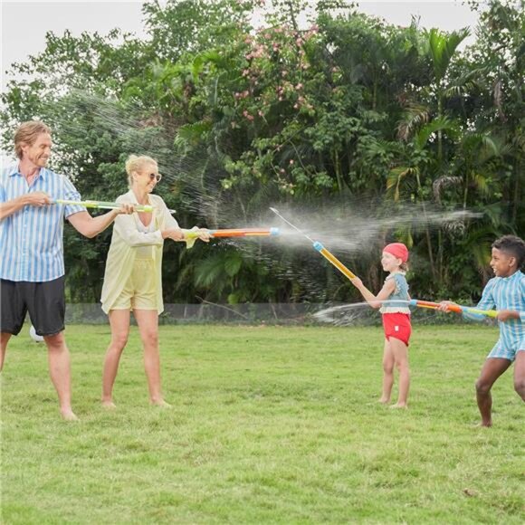 Kids 18 Pack 16.5'' Water Gun, Super Soaker Blaster‎ Squirt Summer Bulk Guns - Picture 3 of 7